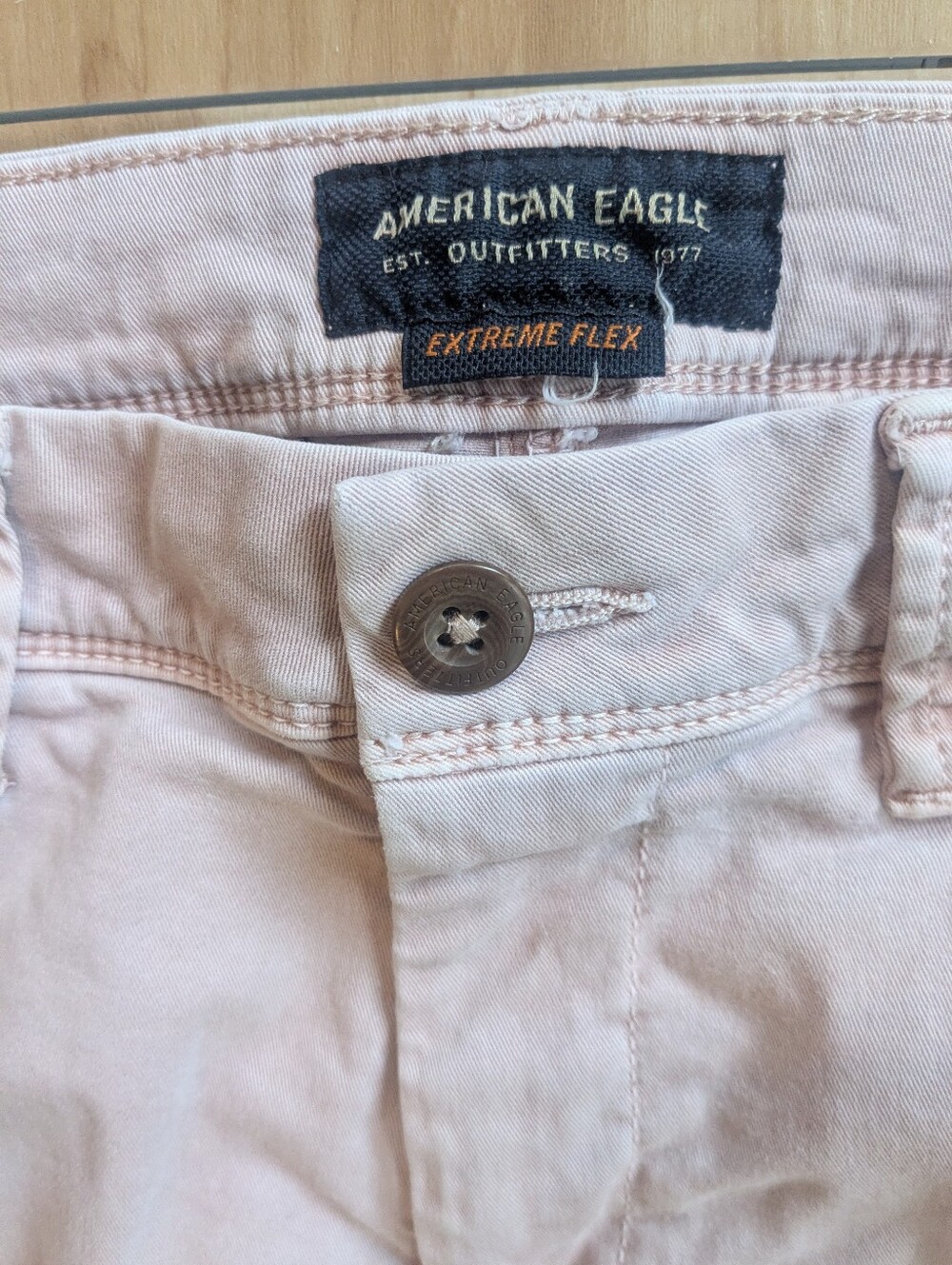 American Eagle Outfitters Blush Pink Stretch Pants